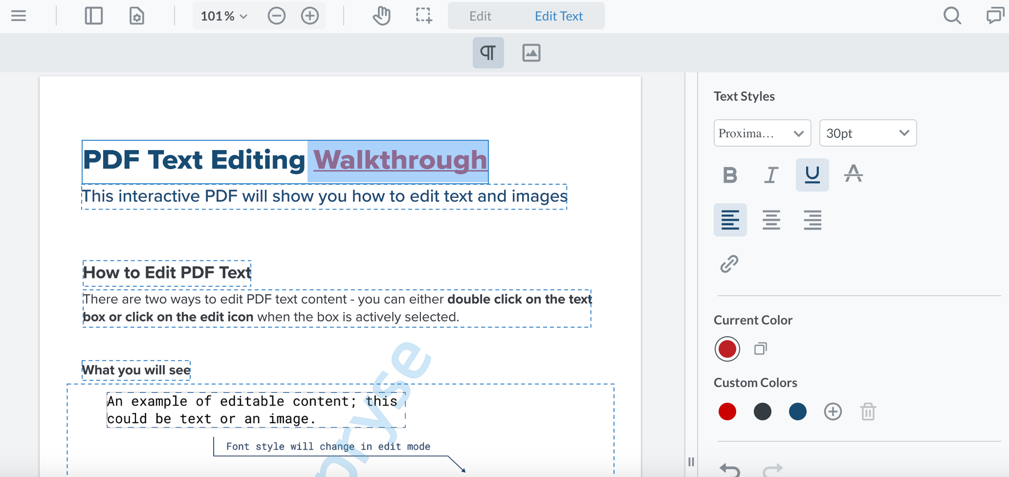 JavaScript Library to Edit Text on PDF Pages | Apryse documentation