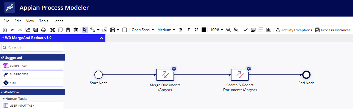 Adding merge and redact services