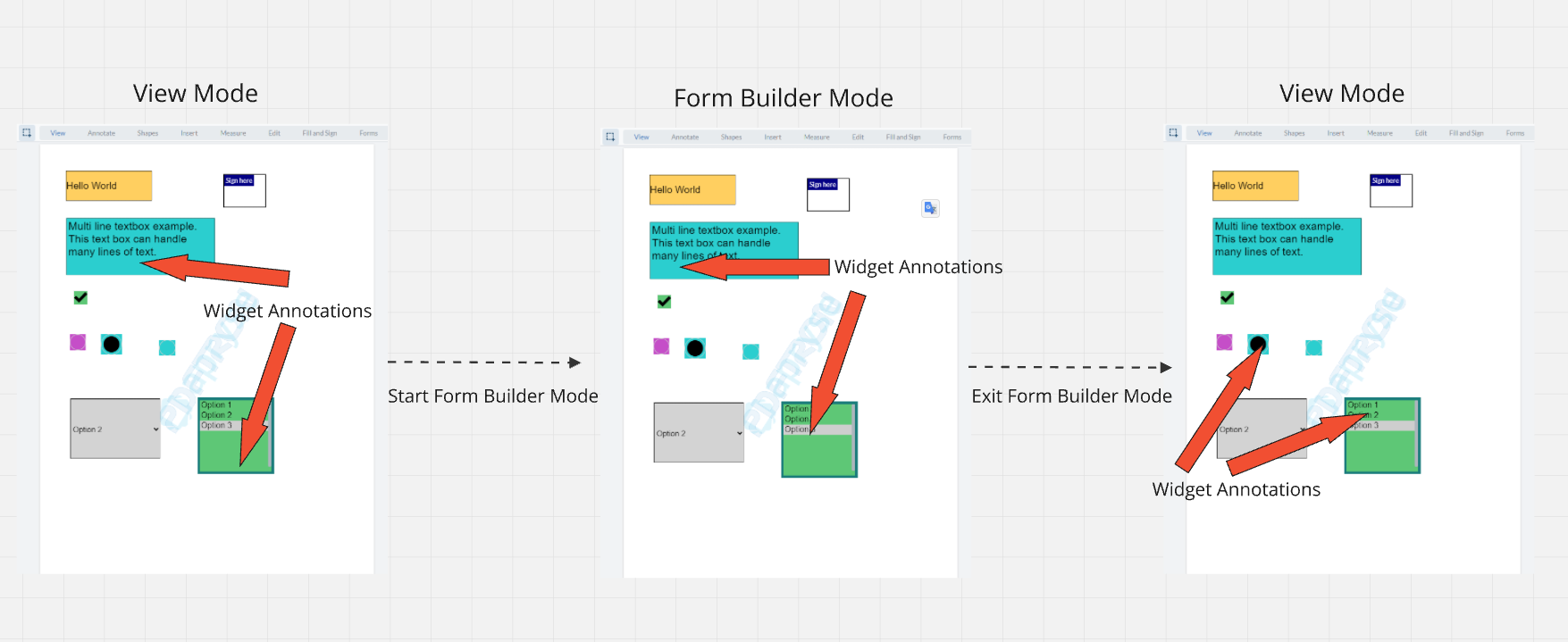 New Form Builder Flow