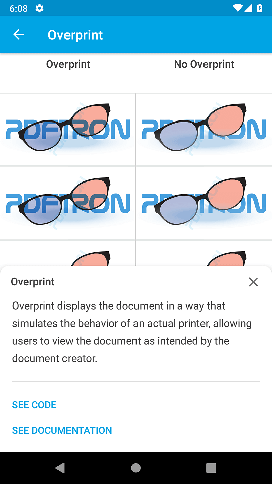 overprint